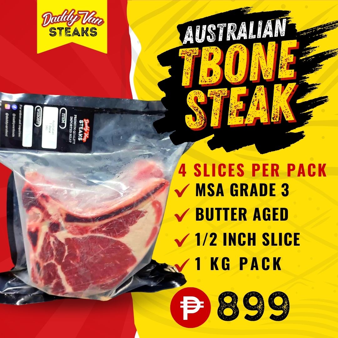 Australian Tbone Steak Daddy Van Steaks
